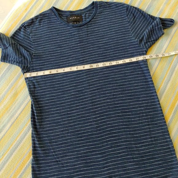🛍️ BUNDLE ONLY | Pac Sun longer length blue stripe tunic Small - Picture 9 of 12